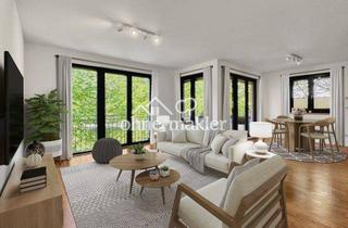Wohnung kaufen in 81925 München, Bogenhausen-Oberföhring: Moderne, renovierte 3-Zi.-Wohnung nahe Isarhochufer (89 m², Süd-Balkon, TG)