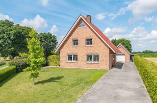 Einfamilienhaus kaufen in 26810 Westoverledingen, Ihr Zuhause im Grünen – Einfamilienhaus mit großem Garten und unverbaubarem Weitblick !