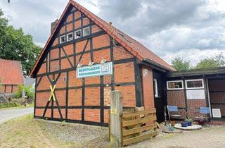 Gewerbeimmobilie kaufen in 29439 Lüchow, Historischer Charme trifft kreative Arbeitswelten – Modernisiertes Fachwerk-Geschäftshaus