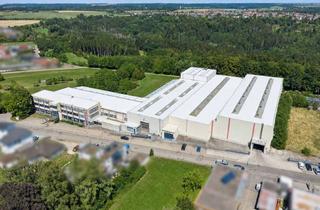 Gewerbeimmobilie mieten in Bergstraße, 73557 Mutlangen, 10.000 m² Hallen - teilbar ab 500 m² - Rampen, Kräne