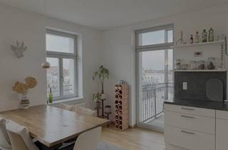 Immobilie mieten in 04229 Plagwitz, Möblierte 3-Zimmer-Wohnung mit Balkon & Homeoffice in Leipzig-Plagwitz