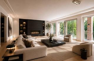 Penthouse kaufen in 22391 Wellingsbüttel, Architekten-Penthouse mit Aufzug & Galerie