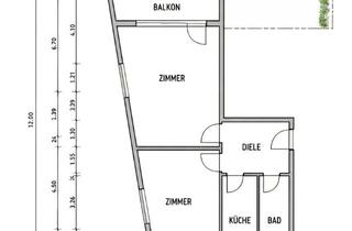Wohnung kaufen in 65931 Sindlingen, 2-Zimmer-Eigentumswohnung mit Einbauküche, Balkon, Stellplatz provisionsfrei in Frankfurt-Sindlingen