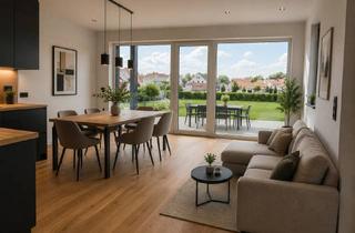 Wohnung mieten in 84069 Schierling, Architekten-Doppelhaushälfte | Galerie | Sichtdachstuhl | Miele-Kochinsel | Erstbezug ab 01.10.2026