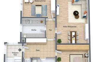 Wohnung mieten in 67105 Schifferstadt, Renovierte 3-Zimmer-Wohnung mit Balkon in Schifferstadt