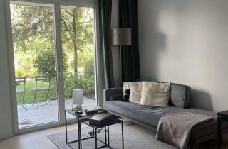 Wohnung mieten in Traminer Strasse 10, 81547 Untergiesing-Harlaching, Vollmöblierte, helle 1-Zimmer-Neubauwohnung mit Garten in München-Harlaching