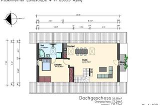 Wohnung mieten in Rosenheimer Landstraße, 85653 Aying, Attraktive 2-Zimmer-Wohnung in Aying/Peiß