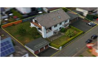 Haus kaufen in 35796 Weinbach, IMMO-KAUF mit Mehrwert -GELEGENHEIT- Platzreiche Wohnimmobilie + zusätzlicher (An-)Bau-Möglichkeit