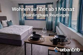 Immobilie mieten in Am Echazufer, 72764 Reutlingen, Wohnen auf Zeit in Reutlingen – Möbliertes Apartment im Boardinghaus mieten
