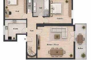 Wohnung kaufen in 85049 Ingolstadt, Ingolstadt - Moderne 4-Zimmer-Maisonettewohnung mit 110 m² in IN-Gerolfing