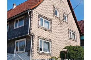 Haus kaufen in 98646 Hildburghausen, Hildburghausen - Großzügiges Wohnhaus mit ca. 360 m², Scheune, 5 Garagen, 2 Keller