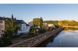 Wohnung kaufen in 56070 Lützel, Ihre Traumwohnung mit atemberaubendem Ausblick – Altbaucharme trifft Wohnkomfort