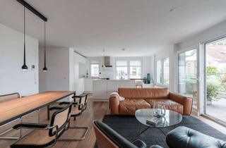 Wohnung kaufen in 88662 Überlingen, WOHNEN MIT SEEBLICKMOMENTEN – stilvolle Erdgeschosswohnung mit traumhaftem Garten in Seenähe