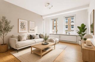 Wohnung kaufen in 24106 Wik, Kernsanierter Altbaucharme trifft modernen Wohnkomfort – Bezugsfreie Eigentumswohnung