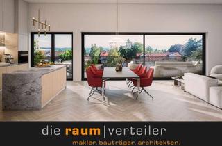 Penthouse kaufen in 83052 Bruckmühl, ANKOMMEN, SOBALD ES SICH FÜR SIE RICHTIG ANFÜHLT. 3-Zi. Penthouse, große Terrasse, Zentrum Bruckmühl