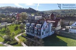 Wohnung kaufen in 73466 Lauchheim, Barrierefreie Dachgeschoss-Wohnung mit Balkon in Traumlage