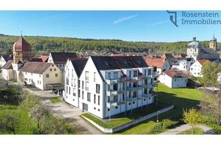 Wohnung kaufen in 73466 Lauchheim, Barrierefreie Dachgeschoss-Wohnung mit Balkon und PV-Anlage