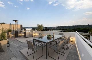 Wohnung kaufen in 70569 Vaihingen, Exklusive 3-Zimmer-Wohnung mit Panorama-Dachterrasse in Stuttgart-Dachswald