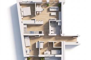 Wohnung kaufen in Stadtknechtsgasse, 96215 Lichtenfels, Vier Zimmer in Lichtenfels: Erstbezug nach Sanierung
