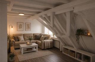 Wohnung kaufen in 99867 Gotha, Gemütliche 3-Zimmer-Dachgeschosswohnung mit Loggia in Gotha