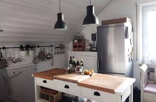 Wohnung mieten in 86459 Gessertshausen, Lichtdurchflutete 2-Zimmer-Dachgeschosswohnung mit Balkon und EBK in Gessertshausen,teilmöbiliert
