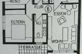 Wohnung mieten in 75223 Niefern-Öschelbronn, 3-Zi-Wohnung mit Terrasse und TG-Platz ab 1.9.26 zu vermieten