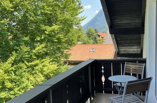 Wohnung mieten in 82467 Garmisch-Partenkirchen, Schöne, ruhige Ein-Zimmer-Dachgeschosswohnung in Garmisch-Partenkirchen