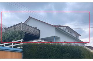 Wohnung mieten in Reichardtstraße 12, 75417 Mühlacker, 4-Zimmer-Dachgeschosswohnung mit neuer Küche, Balkon und Garage in Mühlhausen an der Enz