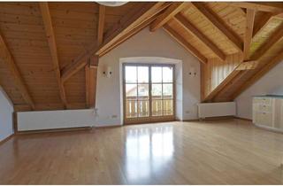 Wohnung mieten in 82398 Polling, 2-Zimmer-Dachgeschosswohnung mit Südbalkon, Galerie, kleinem Abstellspeicher, EBK Carport in Polling