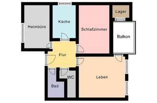 Wohnung mieten in Struthbachweg 23, 34127 Nord-Holland, Ankommen und wohlfühlen – großzügige 3-Zimmer-Wohnung mit Loggia in Kassel