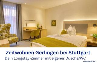 WG-Zimmer mieten in Kronengasse, 70839 Gerlingen, Zeitwohnen in Gerlingen: Modernes Zimmer nahe Bosch, Trumpf & Thales – mit eigenem Bad