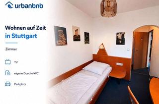 WG-Zimmer mieten in Kolumbusstr, 70435 Stammheim, Stuttgart-Zuffenhausen: Möbliertes Zimmer zum Wohnen auf Zeit