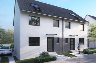 Doppelhaushälfte kaufen in 35516 Münzenberg, Gambach: Alles inklusive & bezugsfertig – moderne Neubau-Doppelhaushälfte (Einziehen & Wohlfühlen)
