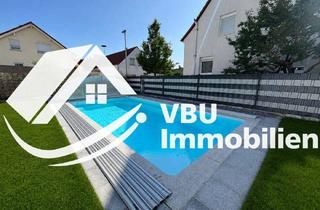 Einfamilienhaus kaufen in 74336 Brackenheim, VBU Immobilien - Elegantes Einfamilienhaus mit Pool & Sauna – Exklusiver Wohnkomfort