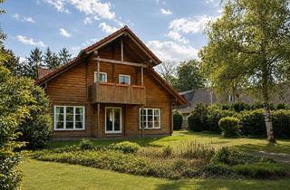 Haus kaufen in 29323 Wietze, Wietze-Wieckenberg: Blockbohlenhaus mit besonderem Wohnambiente