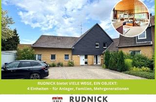 Haus kaufen in 31515 Wunstorf, RUDNICK bietet VIELE WEGE, EIN OBJEKT: 4 Einheiten – für Anleger, Familien, Mehrgenerationen