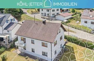 Haus kaufen in 72479 Straßberg, Solides, sonniges EFH mit Ausbaupotential in ruhiger Aussichtslage von Straßberg!