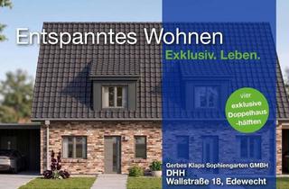 Doppelhaushälfte kaufen in Wallstraße 18c-f, 26188 Edewecht, Exklusive Neubau-Doppelhaushälften in Edewecht