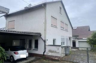 Haus kaufen in 64372 Ober-Ramstadt, Ein Haus zum Wohnen und Arbeiten. Gewerbefläche & 3-Zimmer-Wohnung in Nieder-Modau