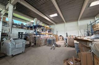 Büro zu mieten in 25451 Quickborn, Hohe Lagerhalle mit Rampentoren, Büroflächen und Freifläche mieten in Quickborn
