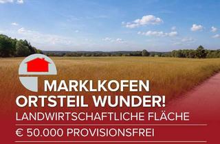 Grundstück zu kaufen in 84163 Marklkofen, Marklkofen! Ihr Stück Land auf dem Land – ideal als Erholungsort oder Weidefläche