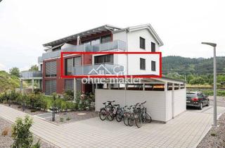 Wohnung mieten in Am Bahndamm 1, 79713 Bad Säckingen, 1.OG moderne 3,5 Zimmerwohnung mit Lift, Einbauküche, überdachtem Balkon, Abstellraum und Gäste WC