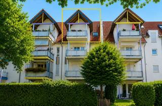Wohnung kaufen in 73230 Kirchheim, Solide Kapitalanlage – gepflegte Dachgeschosswohnung mit Balkon und TG-Stellplatz
