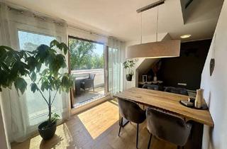 Wohnung kaufen in 79189 Bad Krozingen, Exklusive Maisonette-Wohnung mit Balkon, Doppelgarage & Blick ins Grüne – hochwertig ausgestattet