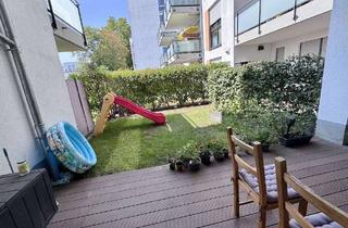 Wohnung kaufen in Akazienstraße 18, 65933 Griesheim, Lichtdurchflutete 3-Zimmer-Erdgeschosswohnung mit Terrasse und eigenem Garten in Frankfurt-Griesheim