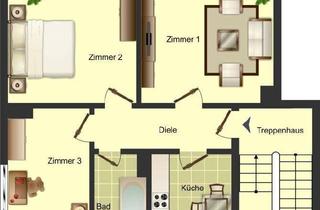 Wohnung mieten in Lessingstraße 73, 59192 Bergkamen, Demnächst frei! 3-Zimmer-Wohnung in Bergkamen City