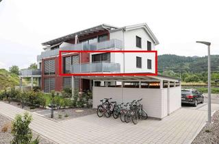Wohnung mieten in Am Bahndamm, 79713 Bad Säckingen, 1.OG moderne 3,5 Zimmerwohnung mit Lift, Einbauküche, überdachtem Balkon, Abstellraum und Gäste WC