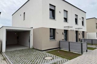 Haus mieten in 68647 Biblis, Neuwertige Doppelhaushälfte mit Garten, Garage & PV-Anlage in Biblis – Erstbezug 2025