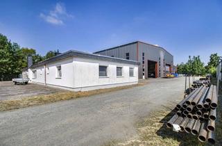 Lager kaufen in 27628 Bramstedt, Vielseitige Produktionshalle mit modernisiertem Bürogebäude in Hagen im Bremischen
