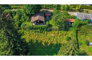 Immobilie kaufen in 87509 Immenstadt, Attraktives Baugrundstück mit Gartenhaus in begehrter Hanglage von Immenstadt im Allgäu